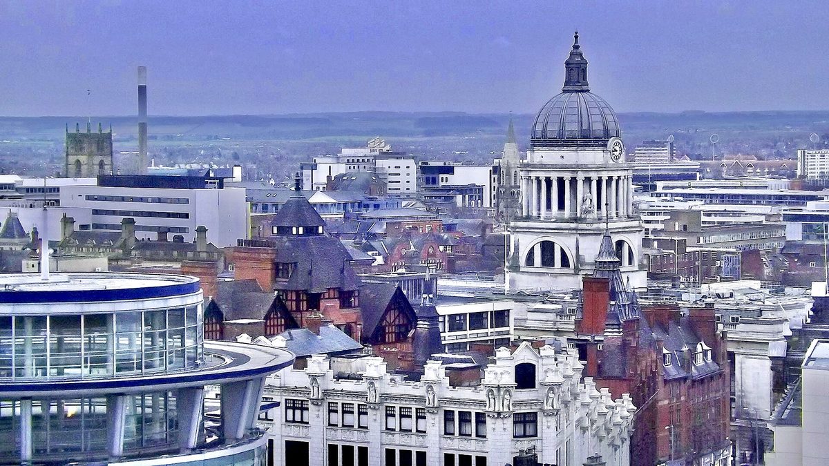 Nottingham City Centre — photograph